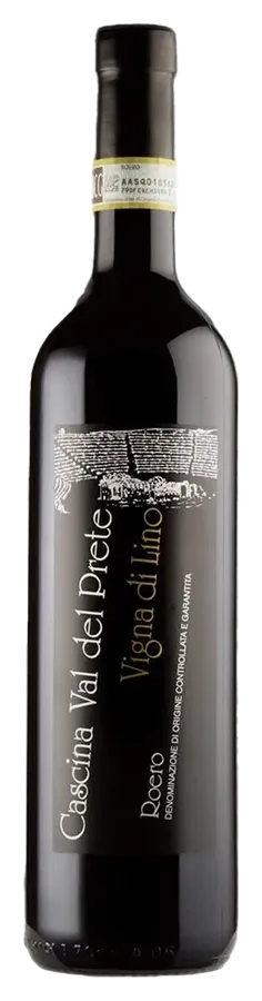Roero Vigna di Lino von Cascina Val del Prete - Flasche Rotwein Biologisch aus dem Piemont