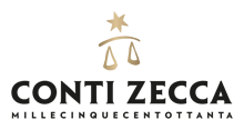 Logo des Weinproduzenten Conti Zecca aus Apulien