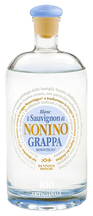 Grappa Il Sauvignon blanc von Nonino - Flasche Grappa aus dem Friaul