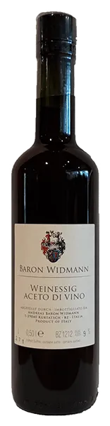 Aceto di vino von Baron Widmann - Flasche Weinessig aus dem Südtirol