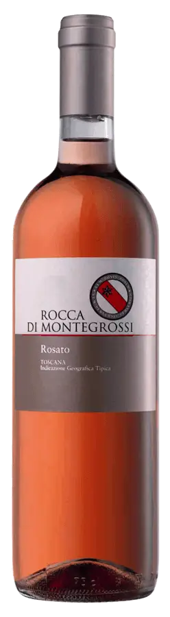 Rosato von Rocca di Montegrossi - Flasche Roséwein Biologisch aus der Toskana
