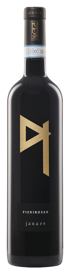 Piedirosso Sannio alfabeta von Janare - Flasche Rotwein aus Kampanien