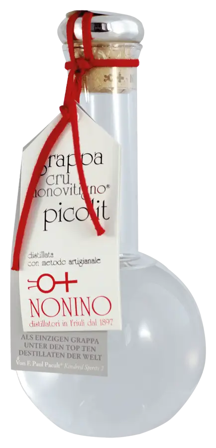 Grappa Picolit «The Legendary» von Nonino - Flasche Grappa aus dem Friaul