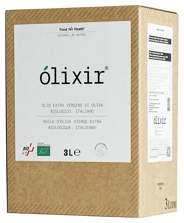 Olio extra vergine d'oliva von olixir (FoodforHealth) - 3l Behälter Olivenöl aus Sizilien