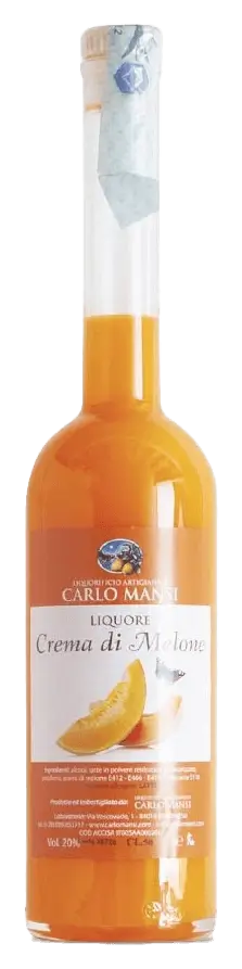 Liquore Crema di Melone von Carlo Mansi - Flasche Likör aus Kampanien