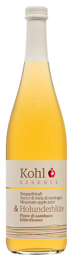 Bergapfelsaft & Holunderblüte