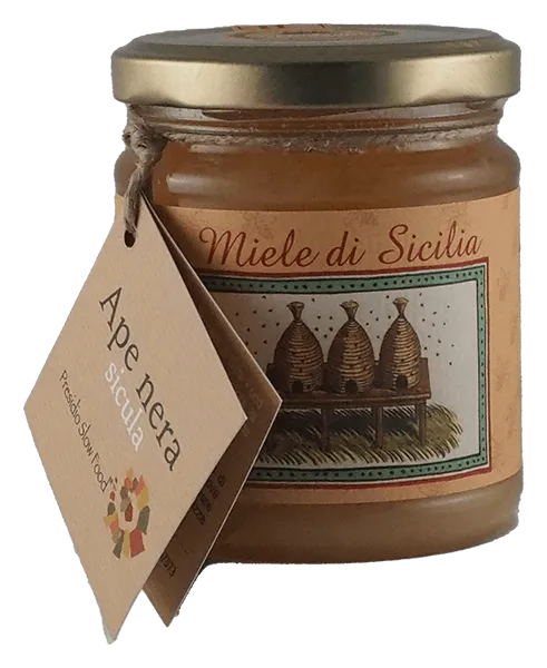 Mandarinenhonig der schwarzen sizilianischen Biene