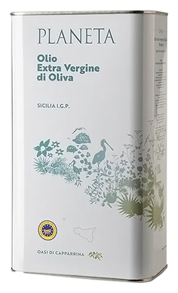 Olio extra vergine d'oliva biologico von Planeta - 3l-Bidon Olivenöl aus Sizilien