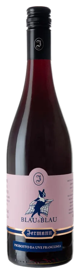 Franconia Blau & Blau von Jermann - Flasche Rotwein aus dem Friaul
