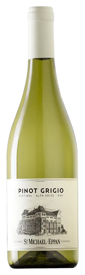 Pinot Grigio Alto Adige von St. Michael-Eppan - Flasche Weisswein aus dem Südtirol