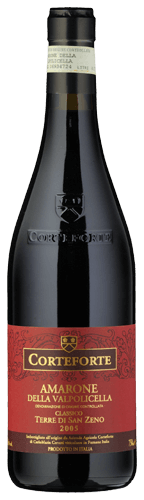 Amarone della Valpolicella Classico Riserva von Corteforte - Flasche Rotwein aus Venetien