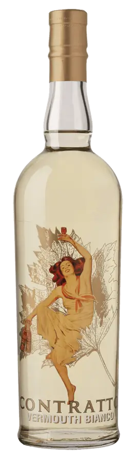 Vermouth Bianco von Contratto - Flasche Likör aus dem Piemont
