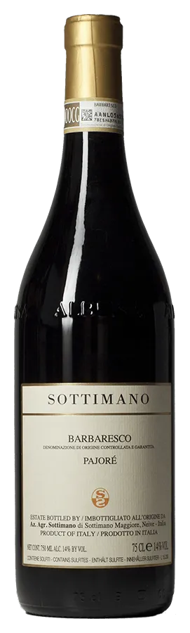 Pajorè Barbaresco von Sottimano - Flasche Rotwein aus dem Piemont