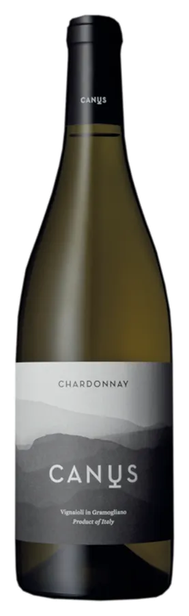Chardonnay Colli Orientali von CANUS - Flasche Weisswein aus dem Friaul