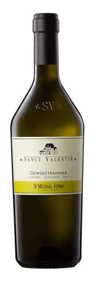 Gewürztraminer St. Valentin von St. Michael-Eppan - Flasche Weisswein aus dem Südtirol
