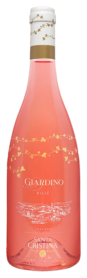 Giardino Rosé von Santa Cristina - Flasche Roséwein aus der Toskana