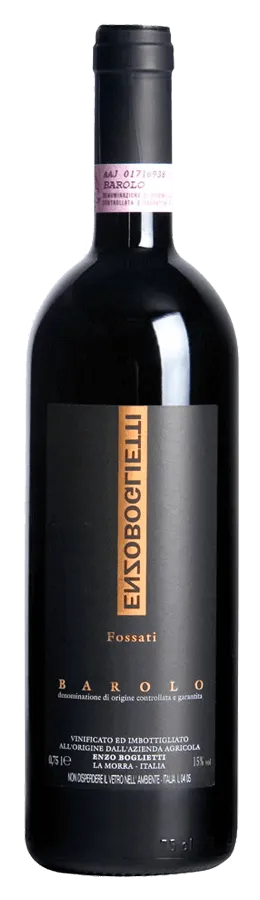 Barolo Fossati von Enzo Boglietti - Flasche Rotwein aus dem Piemont