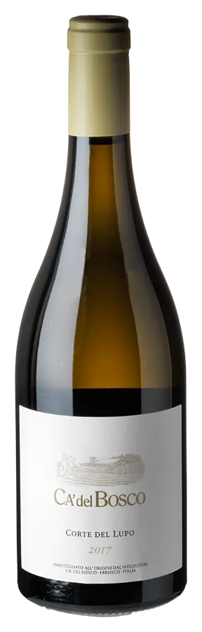 Corte del Lupo Bianco von Cà del Bosco - Flasche Weisswein aus der Lombardei