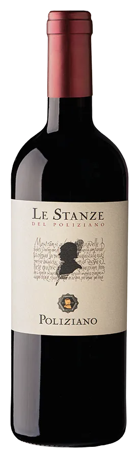 Le Stanze del Poliziano von Poliziano - Flasche Rotwein Biologisch aus der Toskana
