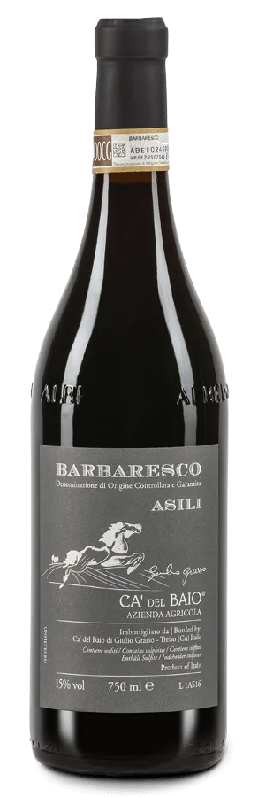 Barbaresco Asili von Ca' del Baio - Flasche Rotwein aus dem Piemont