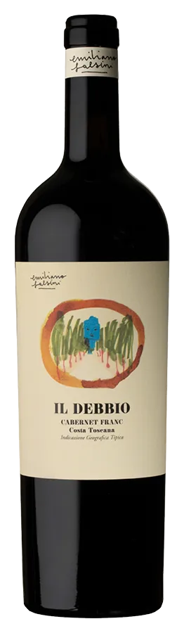 Cabernet Franc Il Debbio von Emiliano Falsini - Flasche Rotwein aus der Toskana