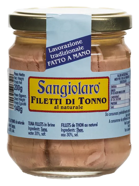 Filetti di Tonno al naturale