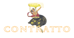 Logo des Vermouthproduzenten Contratto aus  dem Piemont