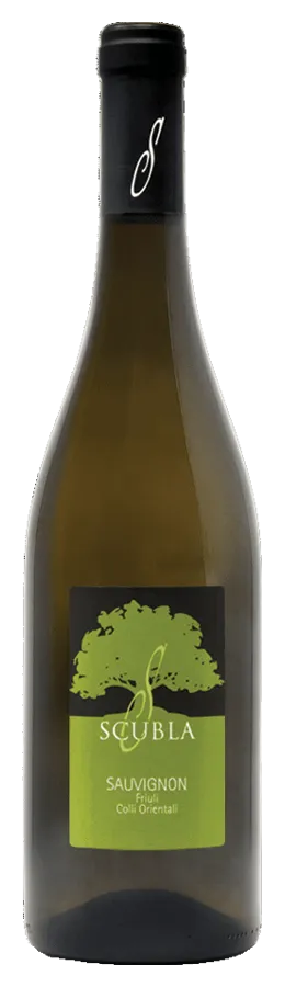 Sauvignon, Colli Orientali von Roberto Scubla - Flasche Weisswein aus dem Friaul