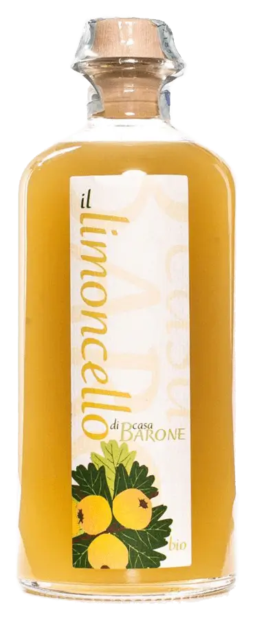 il Limoncello von Casa Barone - Flasche Likör Biologisch aus Kampanien