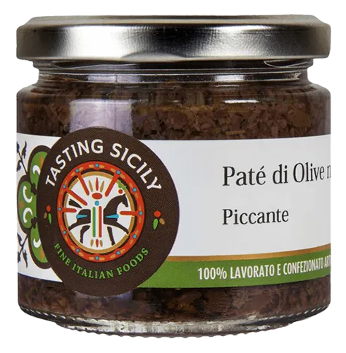 Paté di Olive nere piccante