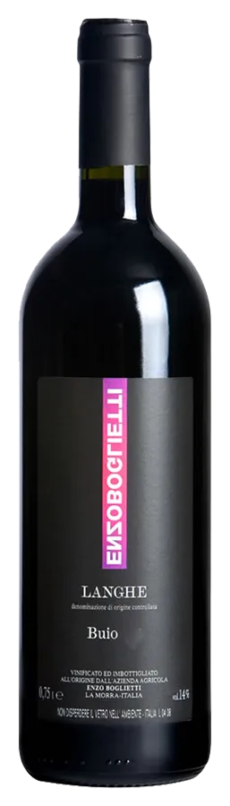 Buio Langhe Rosso von Enzo Boglietti - Flasche Rotwein aus dem Piemont