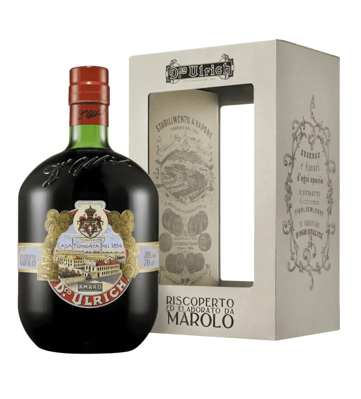 Amaro Ulrich von Marolo - Flasche Likör aus dem Piemont