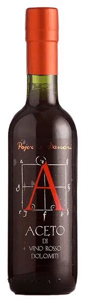 Aceto di vino rosso Dolomiti biologico von Pojer & Sandri - Flasche biologischer Weinessig aus dem Südtirol