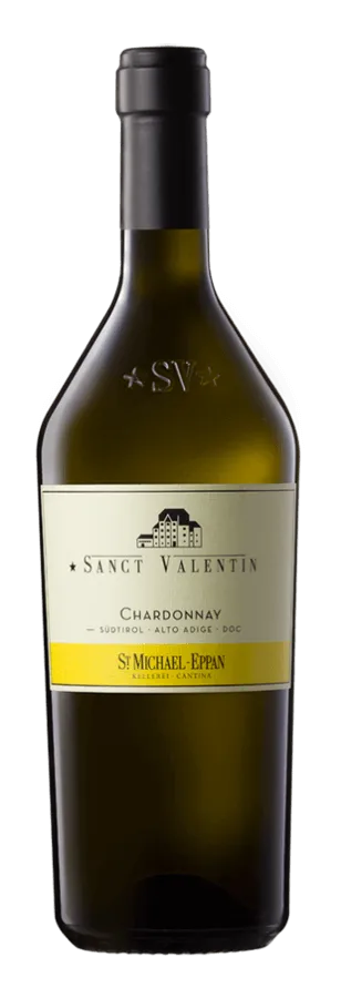 Chardonnay St. Valentin von St. Michael-Eppan - Flasche Weisswein aus dem Südtirol